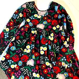 Hanna Andersson Christmas twirl dress